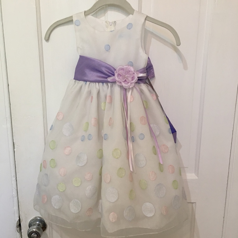 Swea Pea & Lilli Sleeveless Organza Dress 4T